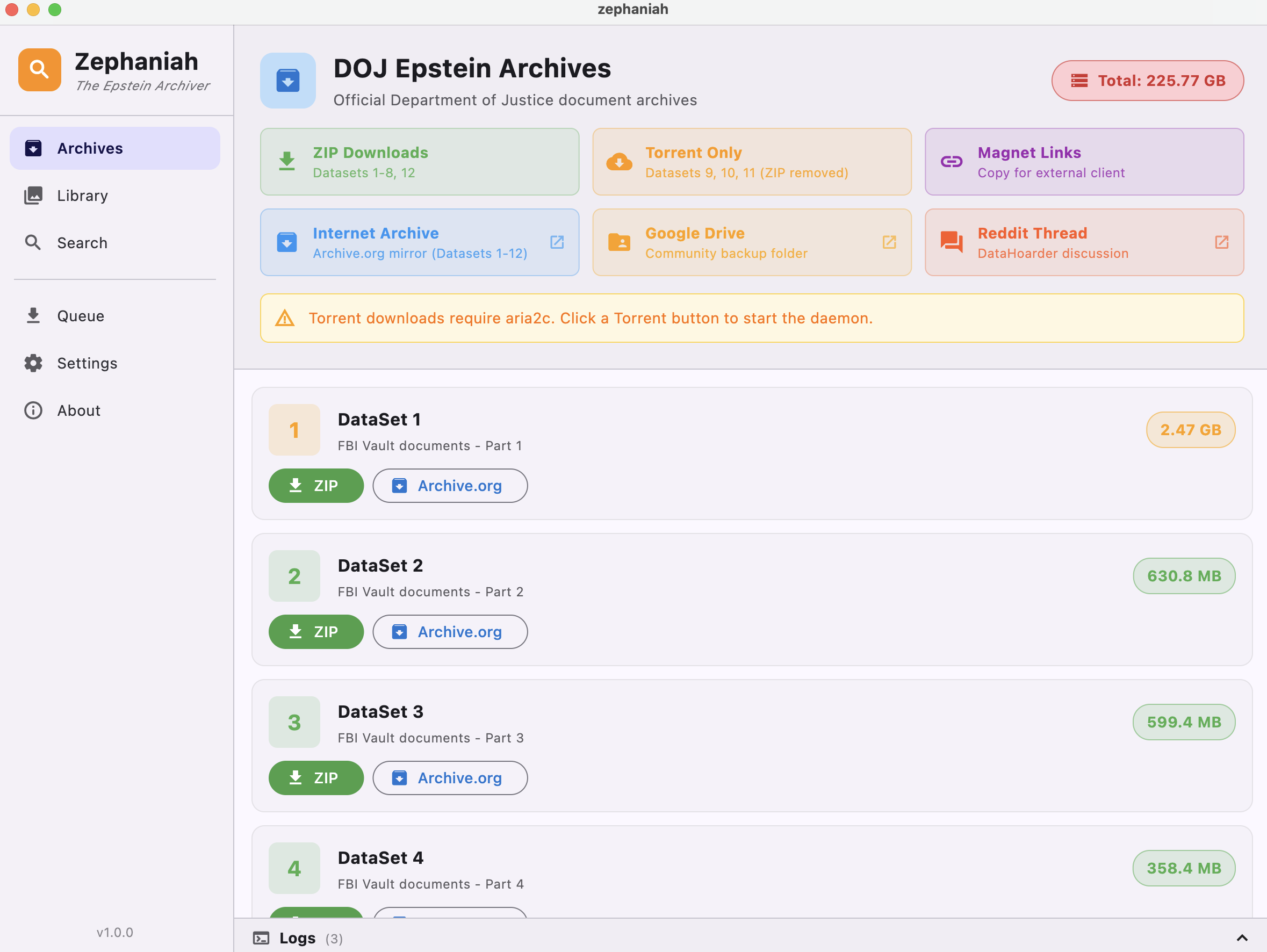 Zephaniah - Epstein Files Archives